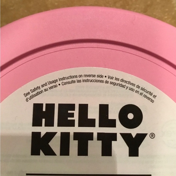 🆕 Hello Kitty Kitchen / Glassware & Lid Enclosure / Pink Black & White pic&font - Picture 2 of 9